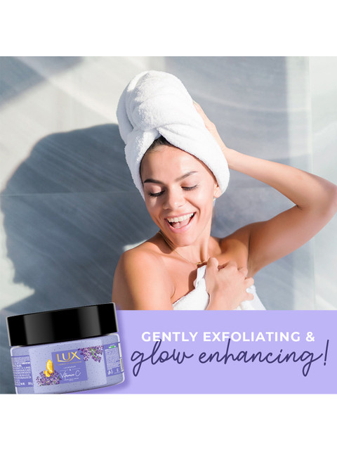 LUX Essence of Himalayas Lavender & Vitamin C Creme Body Scrub - 300g - Image 3