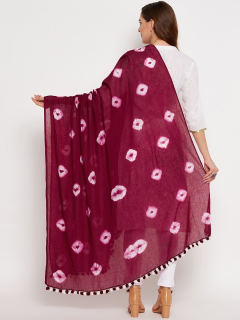 Clora Creation Pure Cotton Tie & Dye Dupatta - Image 4