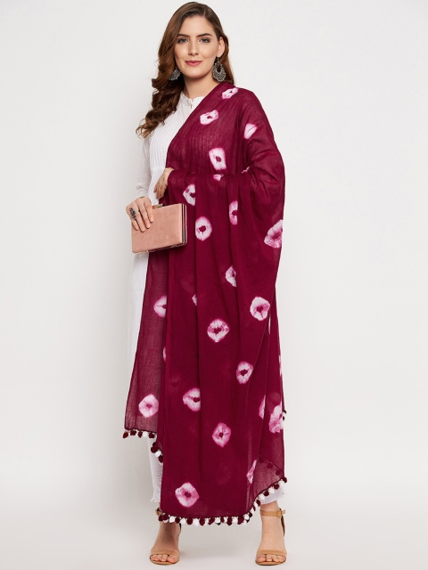 Clora Creation Pure Cotton Tie & Dye Dupatta - Image 5