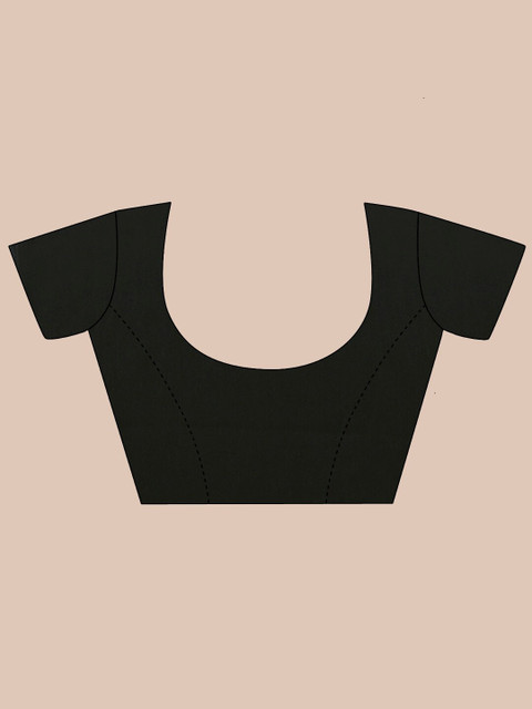 Sidhidata Solid Pure Georgette Saree - Image 6