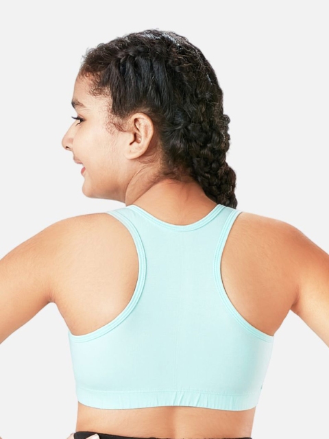 You Got Plan B Girls Pack of 2 Non-Padded Anti-Bacterial Sports Bra SBNP-GlowGal: 10-12 - Image 3