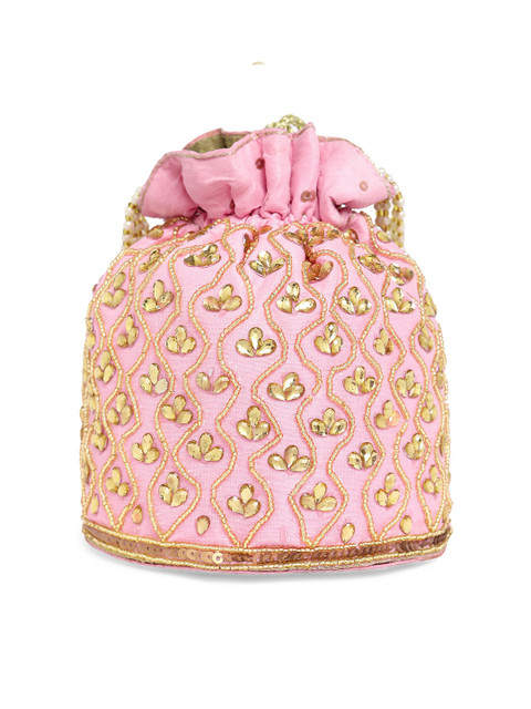 Peora Embellished Potli Clutch - Image 6