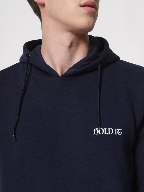 HOLDIT Men Colourblocked Hooded Pullover Sweatshirt - Image 2