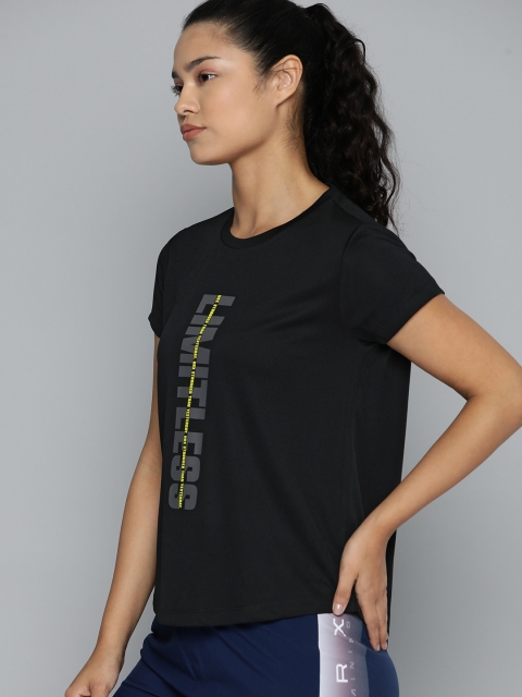 HRX by Hrithik Roshan Printed Rapid-Dry Training T-shirt - Image 3