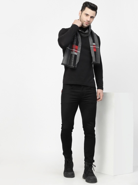 Calvadoss Men Woven Design Frayed Stole - Image 5