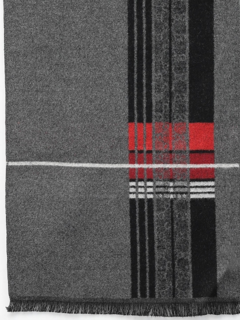 Calvadoss Men Woven Design Frayed Stole - Image 6