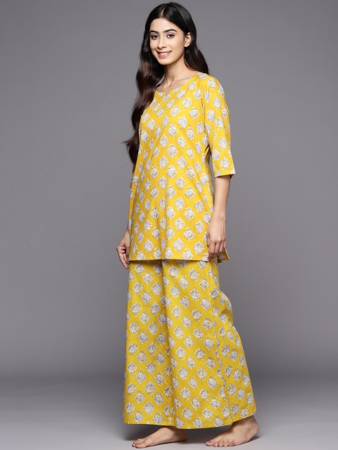 Libas Printed Cotton Night suit - Image 5