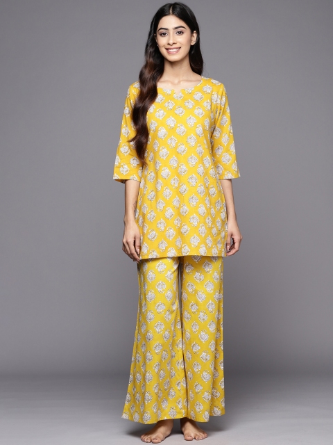 Libas Printed Cotton Night suit - Image 4