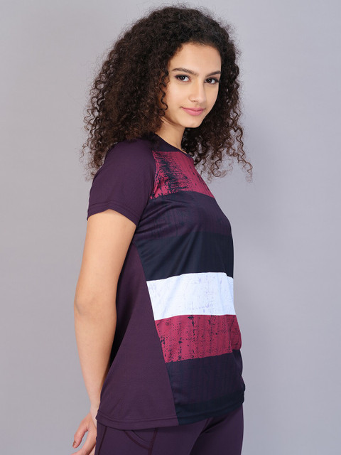 Technosport Striped Antimicrobial T-shirt - Image 3