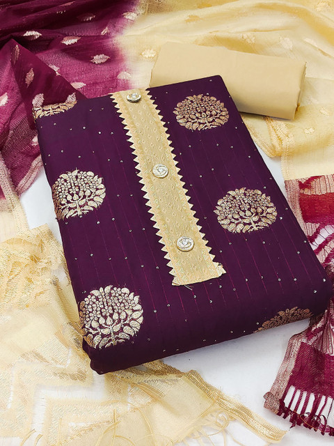 KALINI Unstitched Dress Material