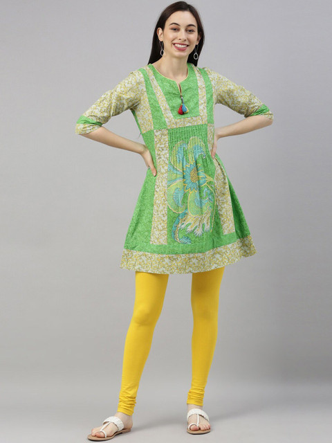 TWIN BIRDS Churidar-Length Leggings - Image 5