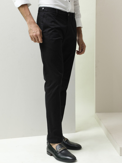 RARE RABBIT Men Cotton Slim Fit Trousers - Image 2