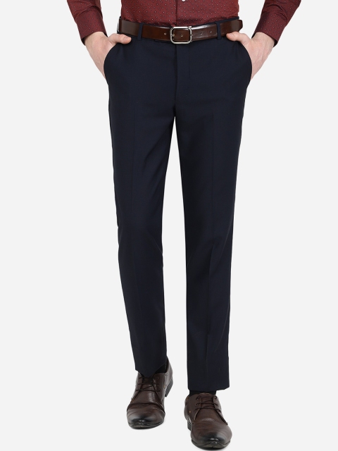 Greenfibre Men Slim Fit Formal Trouser