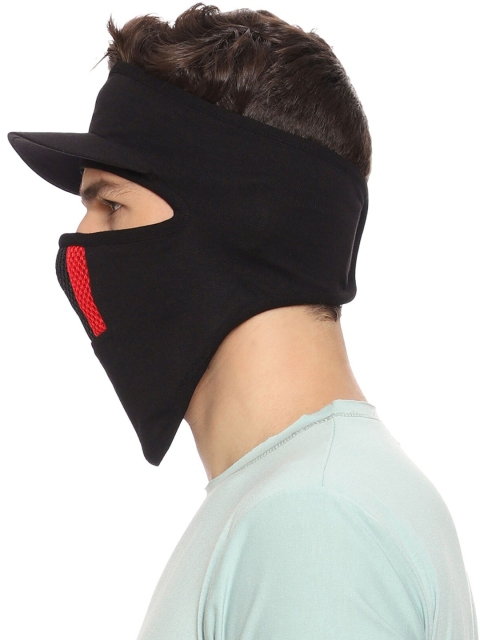 Gajraj Unisex Cotton Full Face Mask With Air Filter Mesh & Visor - Image 2