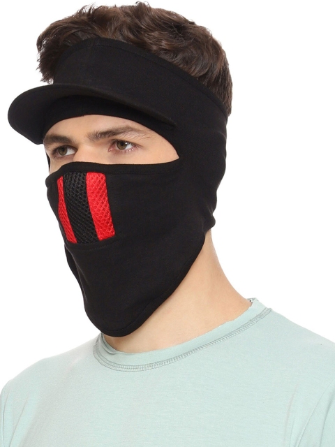 Gajraj Unisex Cotton Full Face Mask With Air Filter Mesh & Visor - Image 3