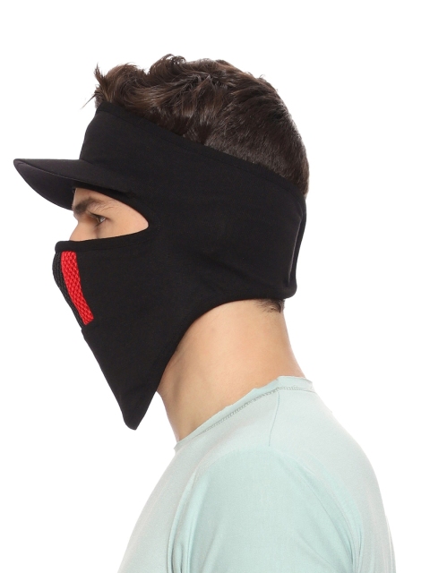 Gajraj Pack Of 2 1-Ply Cotton Reusable Full Face Mask with Air Filter Mesh & Visor - Image 5