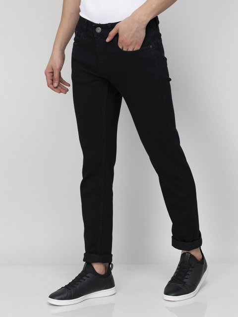 Forca by Lifestyle Men Mid-Rise Cuffed Hem Cotton Jeans - Image 2