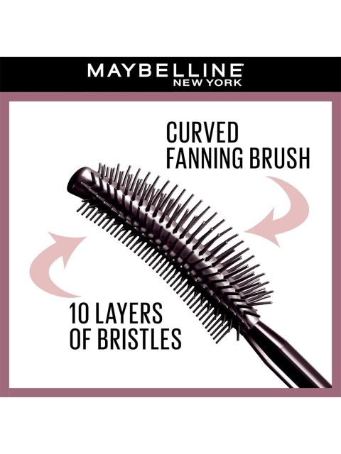 Maybelline New York Lash Sensational Full Fan Effect Waterproof Mascara 10ml - Black - Image 4