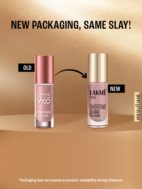 Lakme 9 to 5 Long Lasting Primer + Gloss Nail Color 6 ml - Apple Blossom - Image 9
