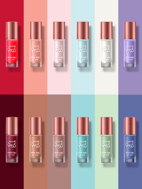 Lakme 9 to 5 Long Lasting Primer + Gloss Nail Color 6 ml - Apple Blossom - Image 7
