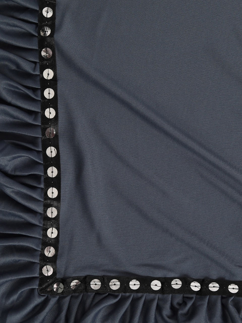 LOOKS AND LIKES Embellished Sequinned Saree - Image 5