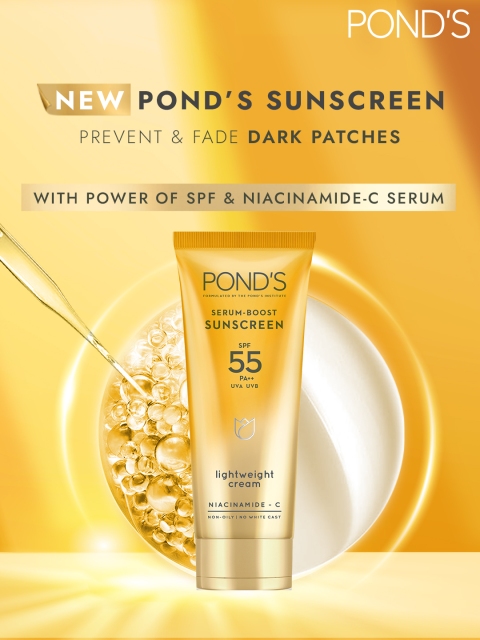 Ponds Spf Pa Uva Uvb Serum Boost Sunscreen With Niacinamide C G Msme Outlet