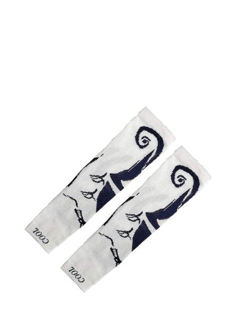 Aadikart Pack Of 2 Printed Sports Lightweight Arm Sleeves - Image 4