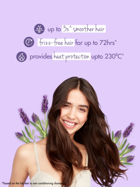 Love Beauty & Planet Argan Oil & Lavender Hair Serum for Frizz-Free Hair - 200ml - Image 3