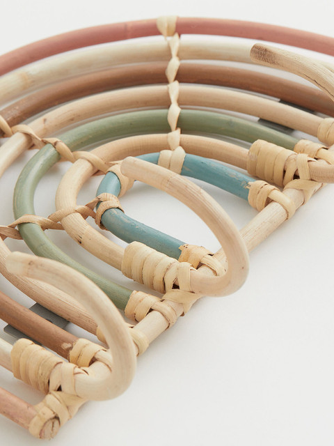 H&M Beige & Blue Rainbow-Shaped Hanging Rack - Image 2