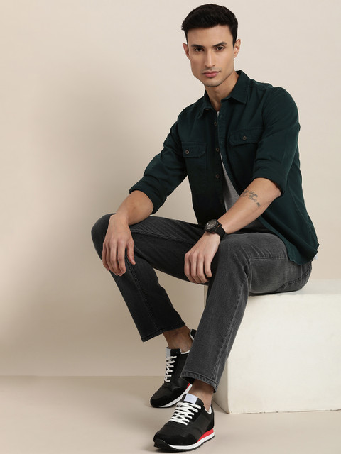 Moda Rapido Solid Casual Shirt - Image 6
