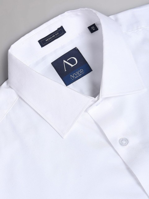 AD By Arvind Spread Collar Cotton Formal Shirt - Image 7