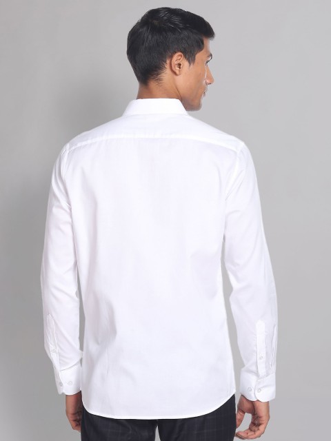AD By Arvind Spread Collar Cotton Formal Shirt - Image 5