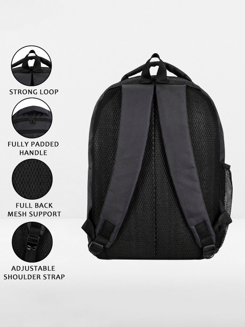 Frantic Unisex Kids Typography Backpack - Image 4