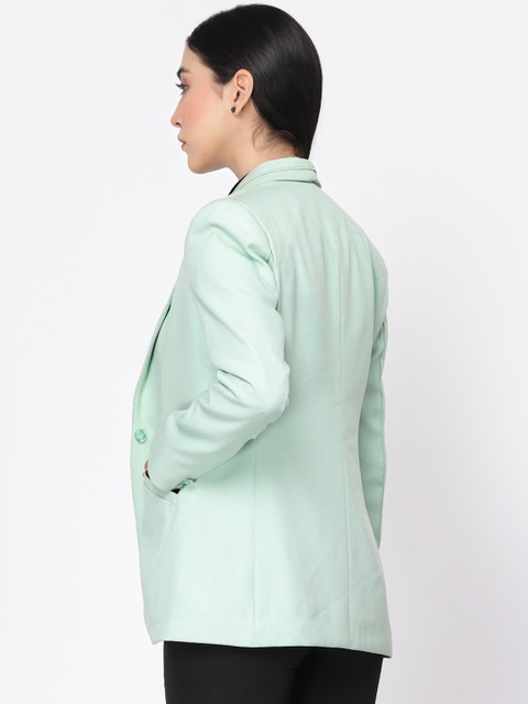 KLOTTHE Women Acrylic Single-Breasted Formal Blazers - Image 4