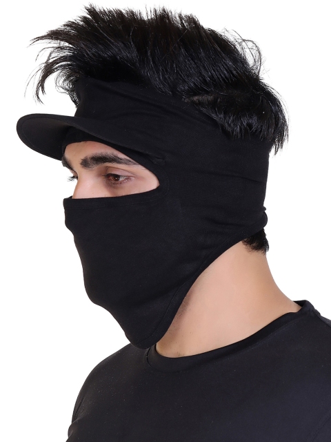 Gajraj Pack Of 2 Cotton Strechable Full Face Masks With Visor - Image 3