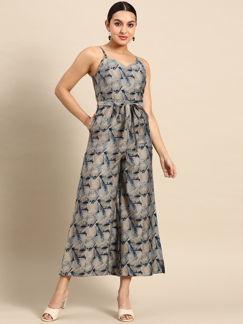 Anouk Printed Culotte Jumpsuit