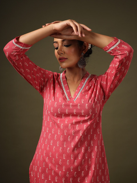 anayna Ethnic Motifs Printed Kurta
