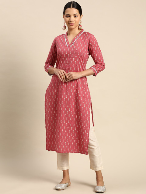 anayna Ethnic Motifs Printed Kurta