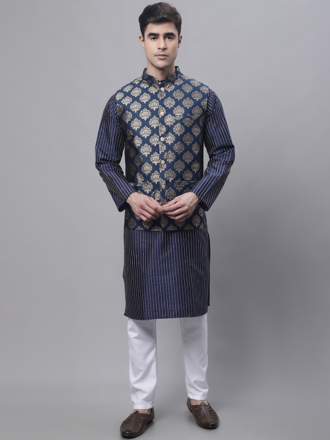 Jompers Printed Nehru Jackets - Image 5