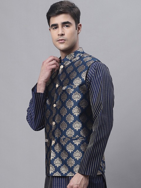 Jompers Printed Nehru Jackets - Image 3