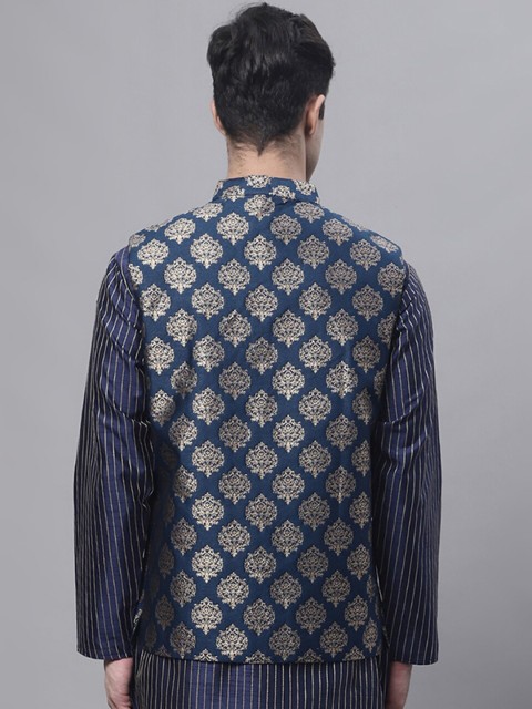 Jompers Printed Nehru Jackets - Image 4
