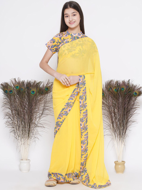 Little Bansi Pure Georgette Ready to Wear Saree