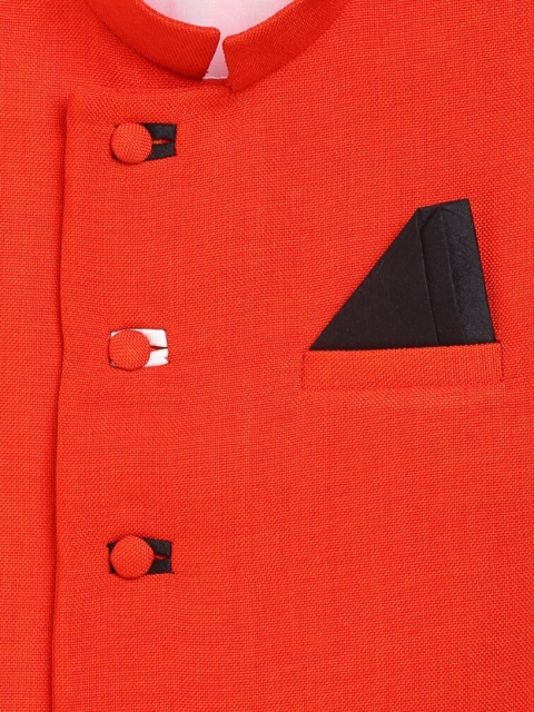 Aj DEZInES Boys Mandarin Collar Nehru Jacket - Image 3