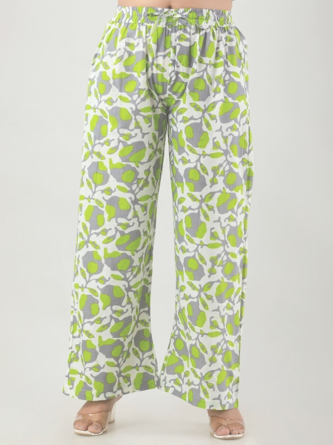 DORIYA Women Floral Printed Palazzos