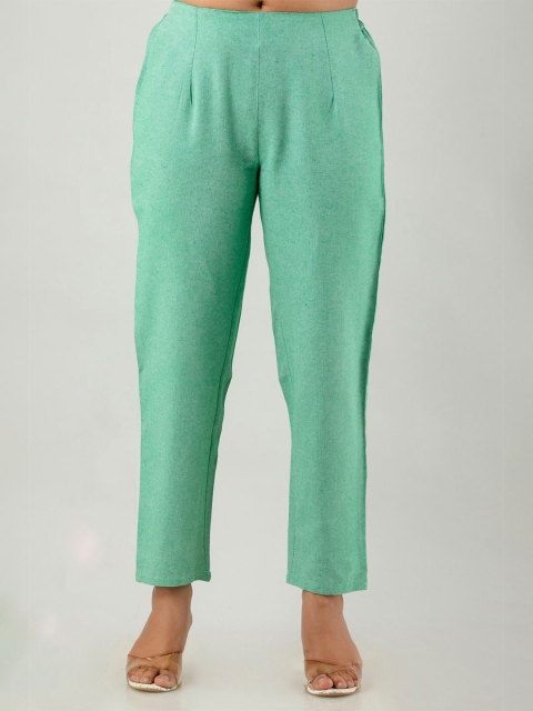 DORIYA Women Cotton Straight Fit Palazzos