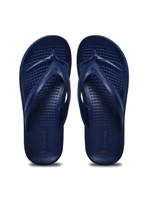 Paragon Men Textured Lightweight Rubber Thong Flip-Flops