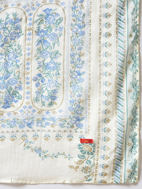 W Floral Printed Dupatta - Image 2
