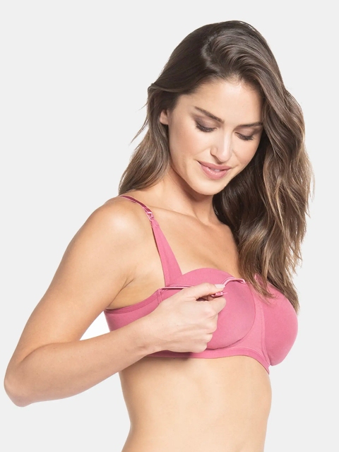 Jockey Wirefree Non Padded Cotton Full Coverage Nursing Bra-ES08