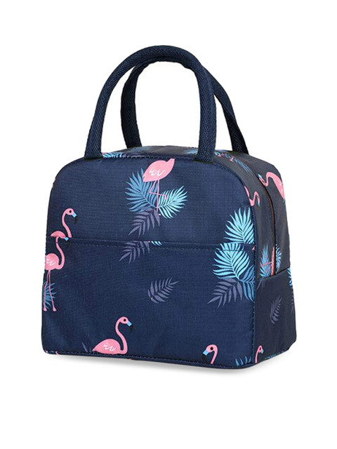 HOUSE OF QUIRK Insulated Thermal Cooler Fabric Lunch Bag - Image 3