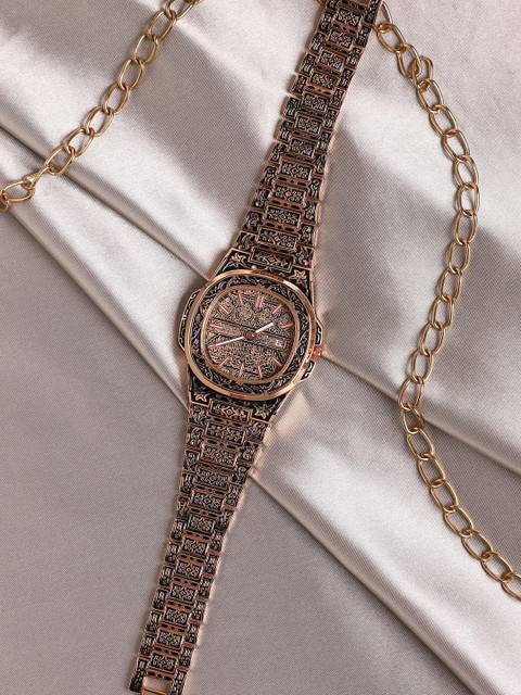 HAUTE SAUCE Women Embellished Straps Watch SS23_HSWC1080